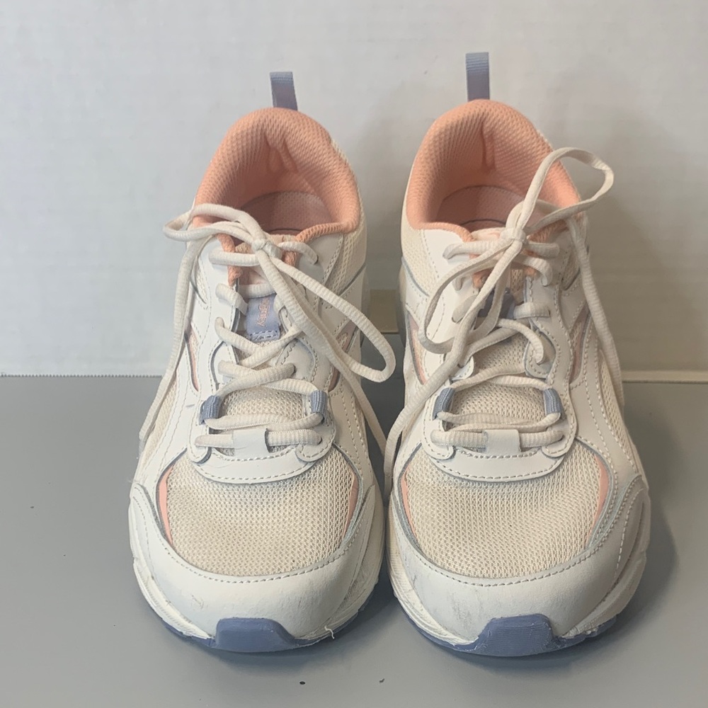 RYKA White and Peach Athletic Sneakers Size 7W